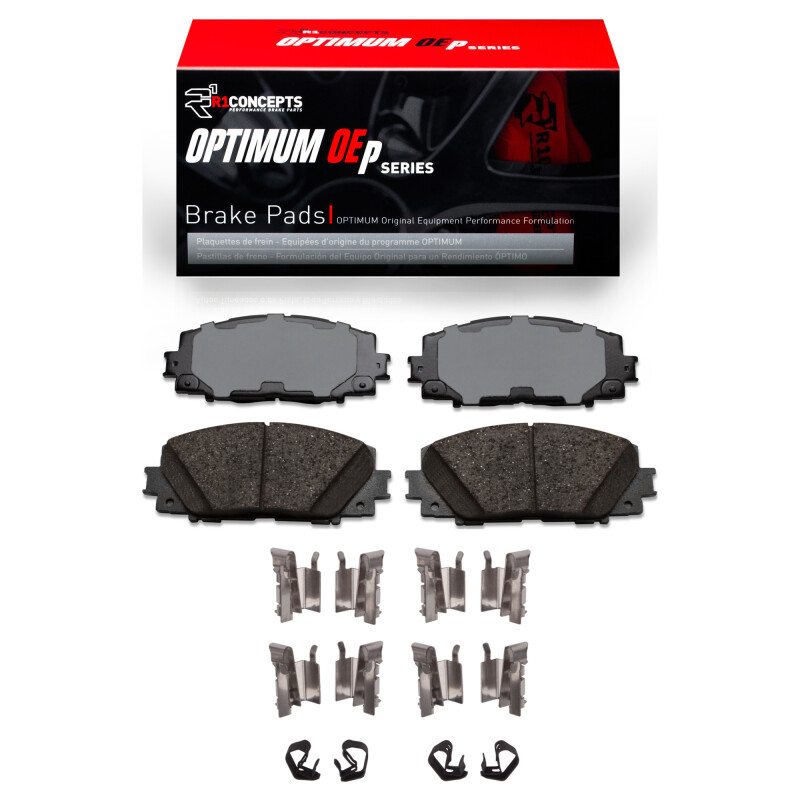 Toyota Prius Prime Brake Pads - Front - R1 Concepts - Optimum OE - `16-`22